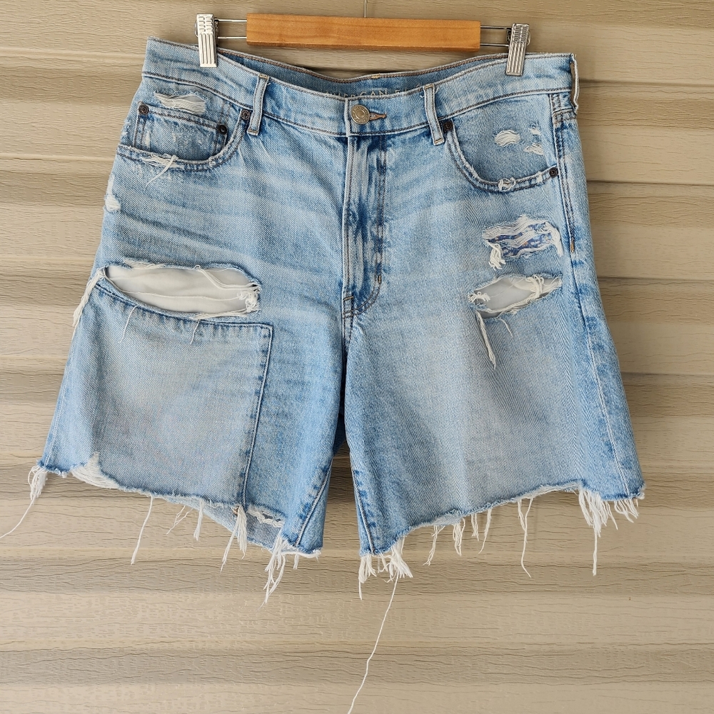 American Eagle 90's boyfriend denim shorts size 12